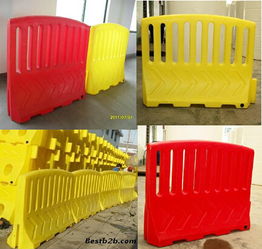 滾塑水馬三孔滾塑水馬廠家 交通工程隔離水馬價格 廠家 圖片